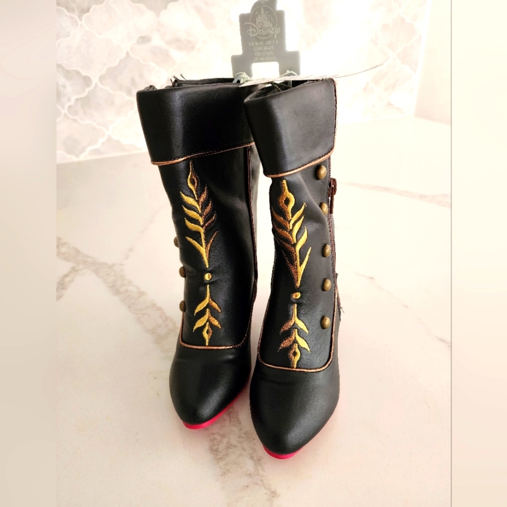 DISNEY Frozen Anna Boots Size US 9/10